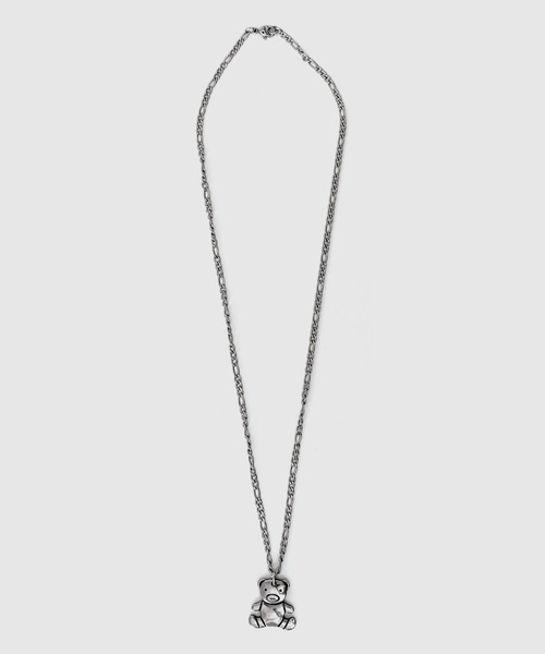 FOLLOWIN（フォロウィン）の「サジカルスチールベアーモチーフペンダントチェーンネックレス（ネックレス・レディース・シルバー・ONE SIZE）」の8枚目の写真