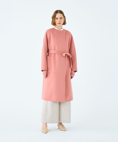 BALLSEY（ボールジィ）の「プレミアムウールリバー ノーカラーコート