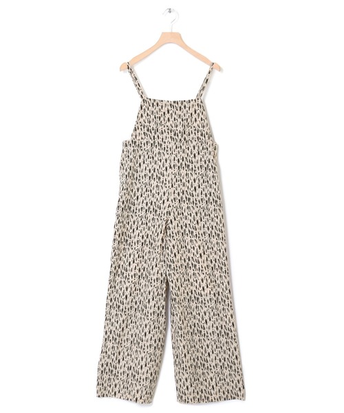 Alley by w closet（アリーバイダブルクローゼット）の「【Alley】アニマル風柄ロンパース（サロペット/オーバーオール・レディース・カーキ/ベージュ/ブラック・FREE）」の13枚目の写真