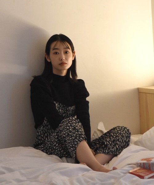 Alley by w closet（アリーバイダブルクローゼット）の「【Alley】アニマル風柄ロンパース（サロペット/オーバーオール・レディース・カーキ/ベージュ/ブラック・FREE）」の15枚目の写真