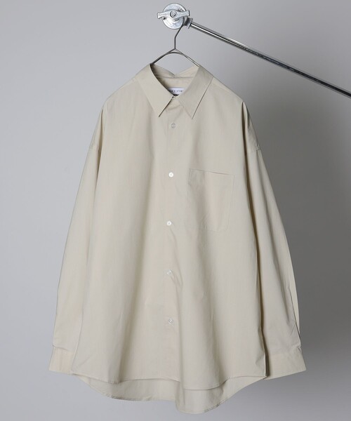 FREAK'S STORE（フリークスストア）の「WEB限定 Relax Fit リラックスフィット レギュラーカラーシャツ（シャツ/ブラウス・メンズ・ホワイト/ブラック/ベージュ/サックスブルー/ストライプ/イエロー/その他15/ブルー/オリーブ・SMALL/MEDIUM/LARGE）」の12枚目の写真