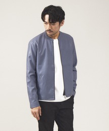 【展開店舗限定】ネオレザー シングル ライダース