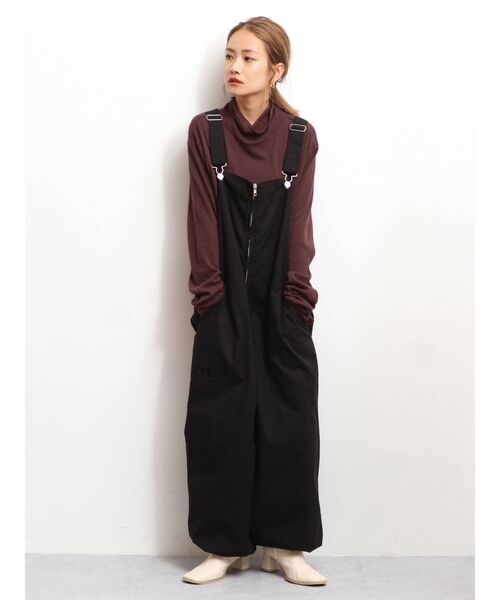 Ungrid（アングリッド）の「ハイネックロングスリーブTee（Tシャツ/カットソー・レディース・ブラック/アイボリー/ボルドー・FREE）」の15枚目の写真