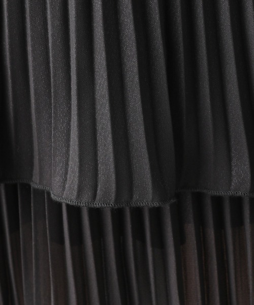 GLOBAL WORK（グローバルワーク）の「ティアードスカート/217100（スカート・レディース・グリーン系その他6/ブラック・FREE）」の16枚目の写真