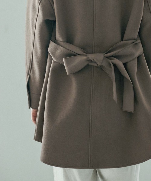 Fashion Letter(ファッションレター)の「オーバーサイズCPOジャケット(ミリタリージャケット・レディース・ブラック/グレー/モカ/アイボリー・M/L)」の15枚目の写真