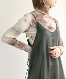 タイダイテレコハイネックロンT