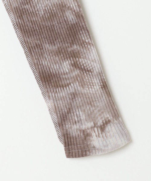 notch.（ノッチ）の「タイダイテレコハイネックロンT（Tシャツ/カットソー・レディース・ブラウン/ベージュ・M）」の3枚目の写真