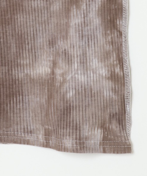 notch.（ノッチ）の「タイダイテレコハイネックロンT（Tシャツ/カットソー・レディース・ブラウン/ベージュ・M）」の9枚目の写真