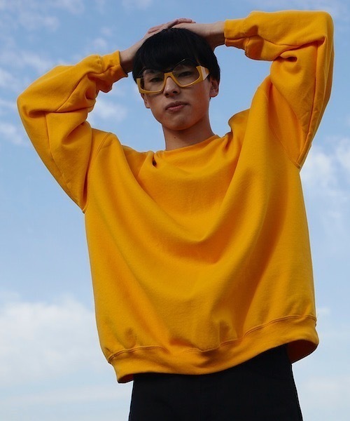 GILDAN(ギルダン)の「ヘビーブレンド 8.0oz クルーネックスウェット(スウェット・メンズ・ホワイト/ブラック/ダークグリーン/ダークブラウン/パープル/レッド/ピンク/イエロー/マルーン/グレー/ライトブルー/ネイビー・SMALL/MEDIUM/X-LARGE/LARGE/XX-LARGE)」の9枚目の写真