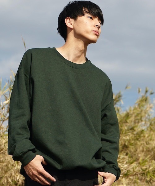 GILDAN(ギルダン)の「ヘビーブレンド 8.0oz クルーネックスウェット(スウェット・メンズ・ホワイト/ブラック/ダークグリーン/ダークブラウン/パープル/レッド/ピンク/イエロー/マルーン/グレー/ライトブルー/ネイビー・SMALL/MEDIUM/X-LARGE/LARGE/XX-LARGE)」の19枚目の写真