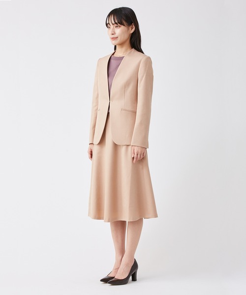 【セール】＜ウォッシャブル＞ウールライクポーリーツイルフレアスカート（スカート）｜KASHIYAMA（カシヤマ）