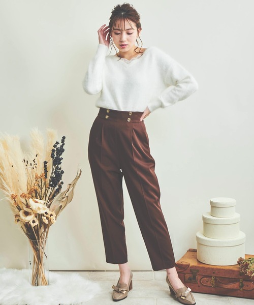 NOELA(ノエラ)の「ノットリボンローファー(ローファー・レディース・ブラック/ブラウン/ベージュ・L/M/S)」の5枚目の写真