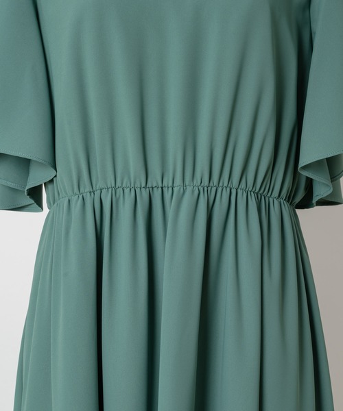 Rewde（ルゥデ）の「デコルテレースロングドレス（1R04-07062）（ドレス・レディース・ベージュ/グリーン/ネイビー/ブルー系・M/L）」の9枚目の写真