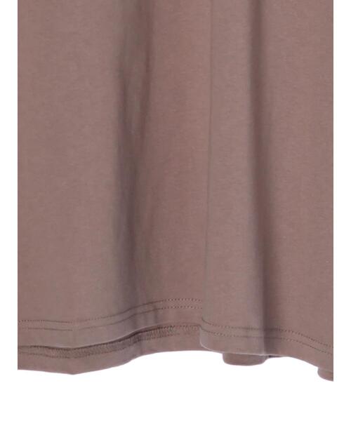 SEVENDAYS=SUNDAY（セブンデイズサンデイ）の「カレッジフェルト刺繍ロンTEE　＊（スウェット・レディース・グリーン/アイボリー/グレイッシュベージュ・M/L）」の13枚目の写真