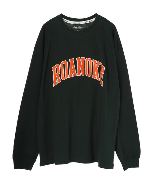 SEVENDAYS=SUNDAY（セブンデイズサンデイ）の「カレッジフェルト刺繍ロンTEE　＊（スウェット・レディース・グリーン/アイボリー/グレイッシュベージュ・M/L）」の3枚目の写真