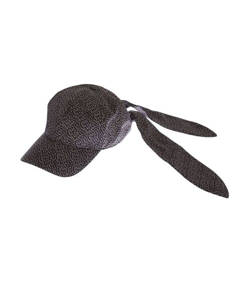 GYDA(ジェイダ)の「BACKリボンサテンキャップ(キャップ・レディース・グレー/ブラック・FREE)」の12枚目の写真