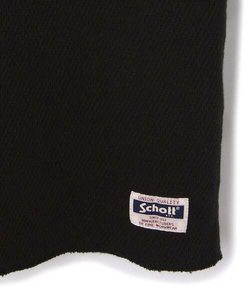 schott（ショット）の「Schott/ショット/LS OLD GRAPHIC CREWYNECK T-SHIRT/オールド グラフィック ヘンリーネック（Tシャツ/カットソー・メンズ・ホワイト/ブラック・LARGE/X-LARGE/XX-LARGE/MEDIUM）」の6枚目の写真