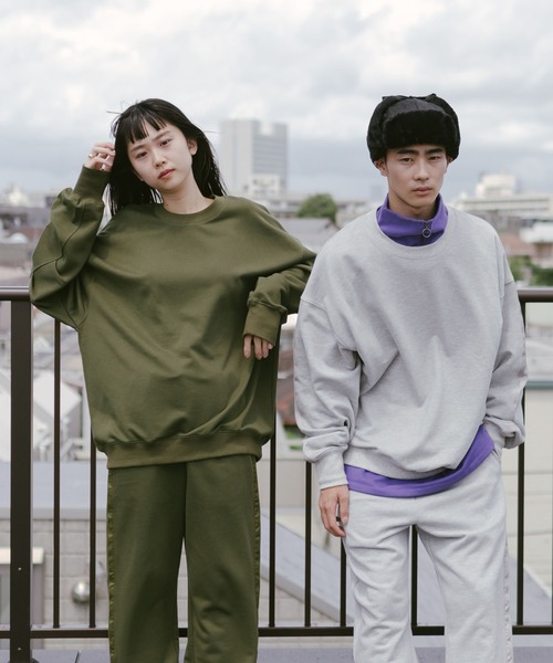 WHIMSIC(ウィムジック)の「【WHIMSIC】フレンチテリースウェットプルオーバー(スウェット・レディース・ブラック/グレー/オリーブ・FREE)」の13枚目の写真