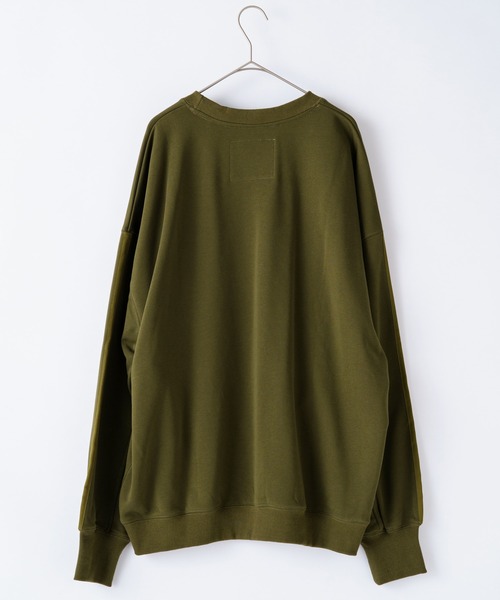 WHIMSIC(ウィムジック)の「【WHIMSIC】フレンチテリースウェットプルオーバー(スウェット・レディース・ブラック/グレー/オリーブ・FREE)」の6枚目の写真