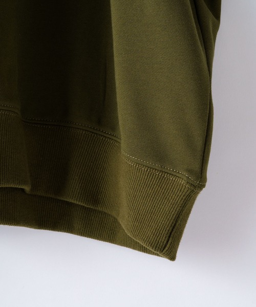 WHIMSIC(ウィムジック)の「【WHIMSIC】フレンチテリースウェットプルオーバー(スウェット・レディース・ブラック/グレー/オリーブ・FREE)」の11枚目の写真