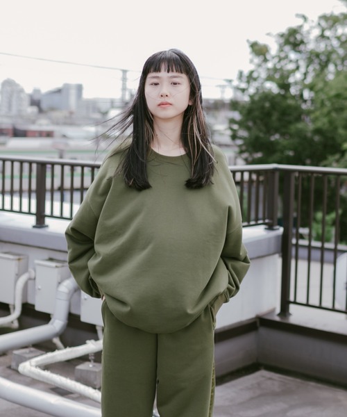 WHIMSIC(ウィムジック)の「【WHIMSIC】フレンチテリースウェットプルオーバー(スウェット・レディース・ブラック/グレー/オリーブ・FREE)」の21枚目の写真