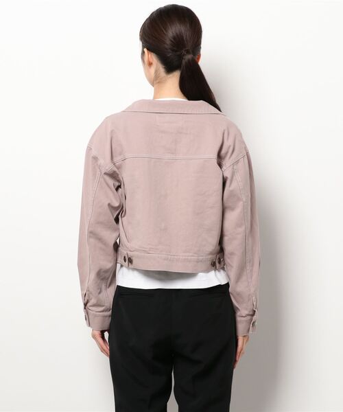 MISCH MASCH（ミッシュマッシュ）の「カラーデニムジャケット（デニムジャケット・レディース・ピンク系その他/ブルー・MEDIUM）」の12枚目の写真