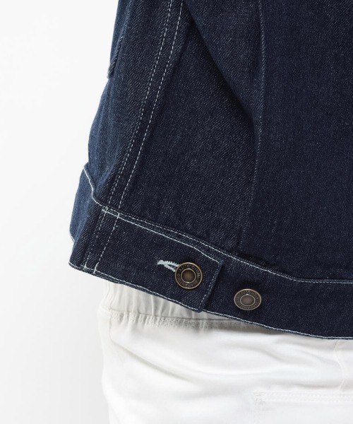 MISCH MASCH（ミッシュマッシュ）の「カラーデニムジャケット（デニムジャケット・レディース・ピンク系その他/ブルー・MEDIUM）」の7枚目の写真