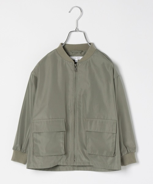 GLOBAL WORK（グローバルワーク）の「【キッズ】ワンダブルゾン／BOYS/957988（ブルゾン・キッズ・ブラック/カーキ・110cm/120cm/130cm/140cm/150cm/160cm/100cm）」の6枚目の写真