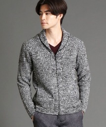 HIDEAWAYS NICOLE | ショ－ルカラ－ジップカーディガン(カーディガン/ボレロ)