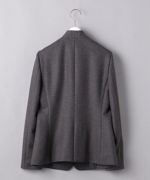 UNITED ARROWS(ユナイテッドアローズ)の「<UNITED ARROWS> クラス ツイード ノーラペル ジャケット B◆(ノーカラージャケット・レディース・ベージュ/ダークグレー・40/38/36/34)」の15枚目の写真