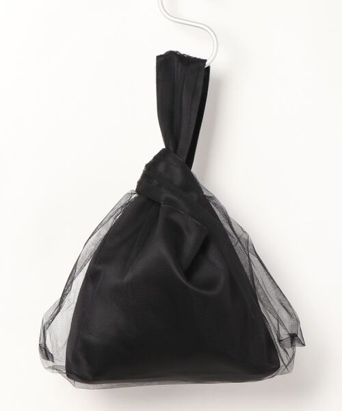 kaene（カエン）の「【kaene】チュールバッグ（ハンドバッグ・レディース・カーキ/ブラック/ベージュ・FREE）」の13枚目の写真