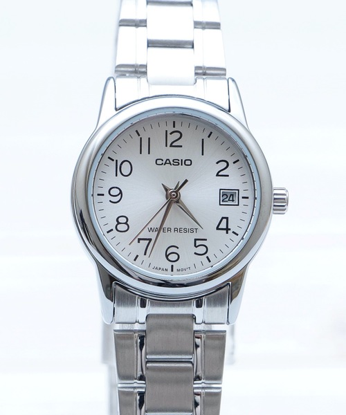 CASIO カシオ：LTP-V00２D デイトラウンドケース レディース アナログ（アナログ腕時計）｜CASIO（カシオ） 6,508円
