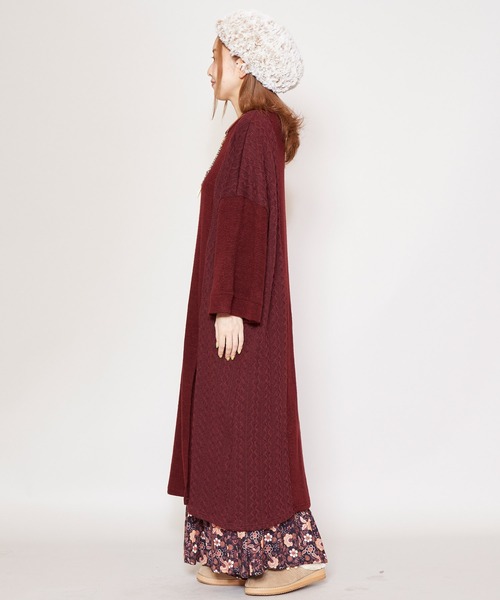 チャイハネ(チャイハネ)の「【チャイハネ】yul ミゼルワンピース(ワンピース・レディース・ブラック/レッド/カーキ・FREE)」の11枚目の写真