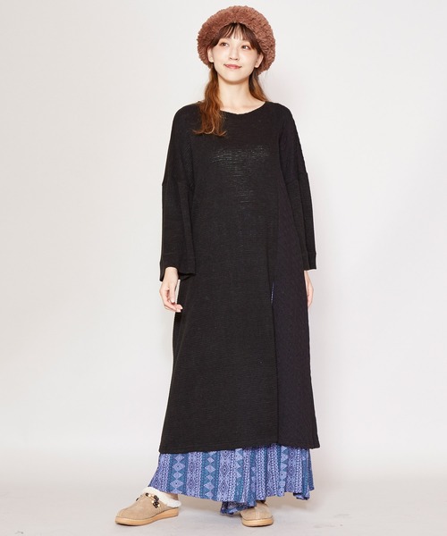 チャイハネ(チャイハネ)の「【チャイハネ】yul ミゼルワンピース(ワンピース・レディース・ブラック/レッド/カーキ・FREE)」の15枚目の写真