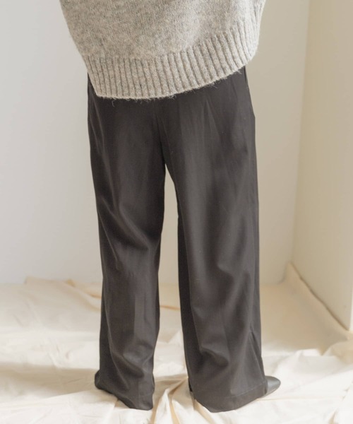 ITEMS URBANRESEARCH（アイテムズ アーバンリサーチ）の「ワイドパンツオールインワン（つなぎ/オールインワン・レディース・グリーン/ダークブラウン/ブラック・FREE）」の13枚目の写真