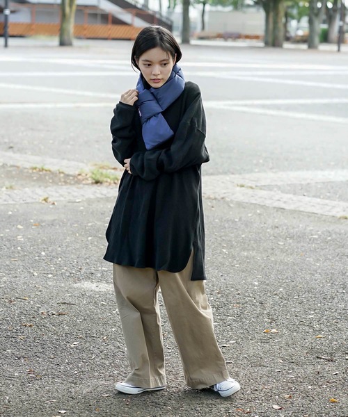 GERRY（ジェリー）の「【GERRY/ジェリー】ＲＥＰＲＥＶＥ　差し込みマフラー（マフラー・メンズ・カーキ/ブラック/グレー/ネイビー・FREE）」の15枚目の写真