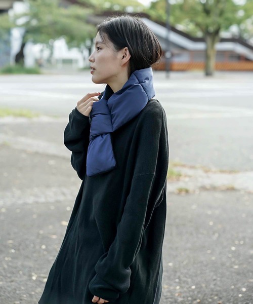 GERRY（ジェリー）の「【GERRY/ジェリー】ＲＥＰＲＥＶＥ　差し込みマフラー（マフラー・メンズ・カーキ/ブラック/グレー/ネイビー・FREE）」の22枚目の写真