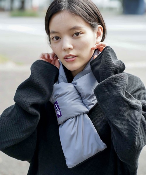 GERRY（ジェリー）の「【GERRY/ジェリー】ＲＥＰＲＥＶＥ　差し込みマフラー（マフラー・メンズ・カーキ/ブラック/グレー/ネイビー・FREE）」の14枚目の写真