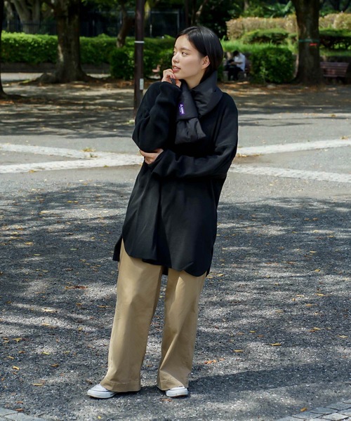 GERRY（ジェリー）の「【GERRY/ジェリー】ＲＥＰＲＥＶＥ　差し込みマフラー（マフラー・メンズ・カーキ/ブラック/グレー/ネイビー・FREE）」の5枚目の写真