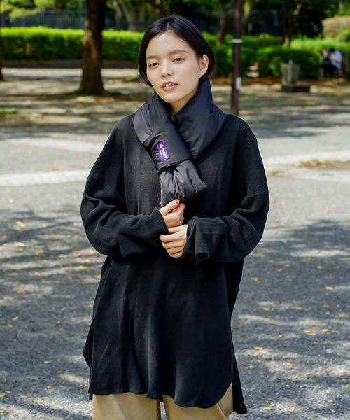 GERRY（ジェリー）の「【GERRY/ジェリー】ＲＥＰＲＥＶＥ　差し込みマフラー（マフラー・メンズ・カーキ/ブラック/グレー/ネイビー・FREE）」の16枚目の写真