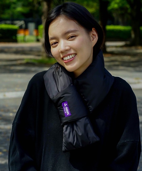 GERRY（ジェリー）の「【GERRY/ジェリー】ＲＥＰＲＥＶＥ　差し込みマフラー（マフラー・メンズ・カーキ/ブラック/グレー/ネイビー・FREE）」の13枚目の写真