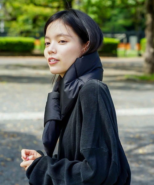 GERRY（ジェリー）の「【GERRY/ジェリー】ＲＥＰＲＥＶＥ　差し込みマフラー（マフラー・メンズ・カーキ/ブラック/グレー/ネイビー・FREE）」の10枚目の写真