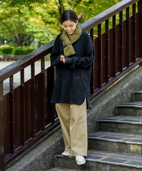 GERRY（ジェリー）の「【GERRY/ジェリー】ＲＥＰＲＥＶＥ　差し込みマフラー（マフラー・メンズ・カーキ/ブラック/グレー/ネイビー・FREE）」の11枚目の写真