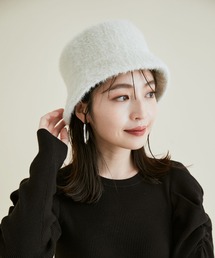 VIS | ふわふわシャギーバケットハット(ハット)