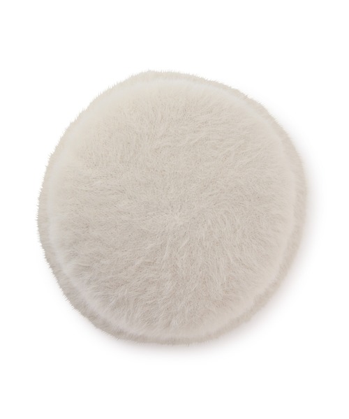 VIS(ビス)の「ふわふわシャギーバケットハット(ハット・レディース・ブラック/キナリ・FREE)」の6枚目の写真