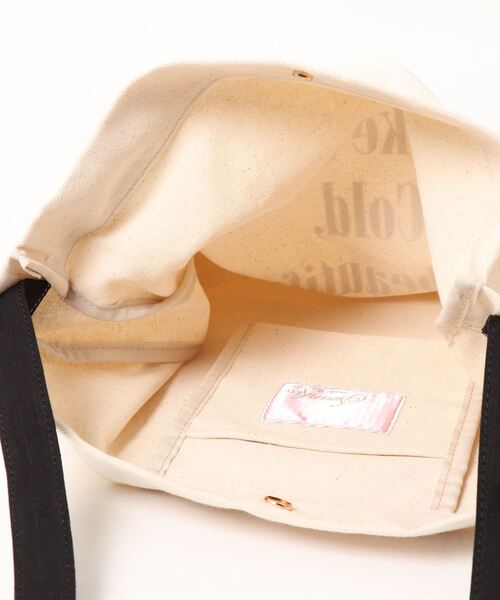 Swankiss(スワンキス)の「UT french girl tote(トートバッグ・レディース・ブラック/ベージュ・FREE)」の6枚目の写真