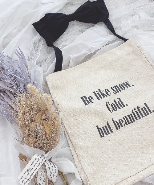 Swankiss(スワンキス)の「UT french girl tote(トートバッグ・レディース・ブラック/ベージュ・FREE)」の2枚目の写真