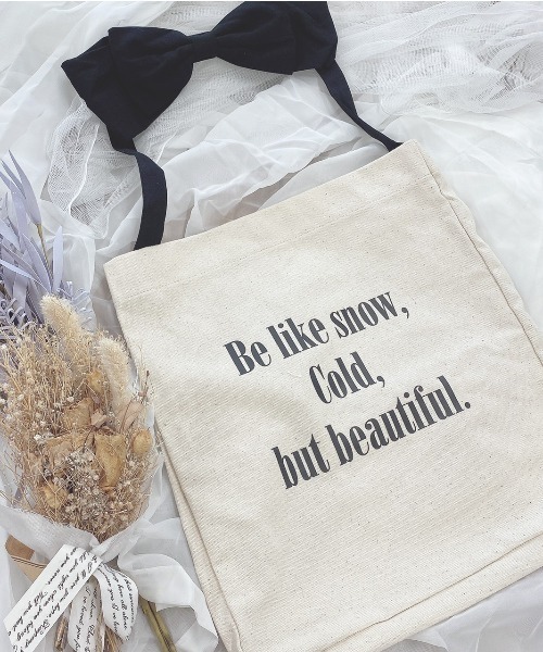 Swankiss(スワンキス)の「UT french girl tote(トートバッグ・レディース・ブラック/ベージュ・FREE)」の4枚目の写真