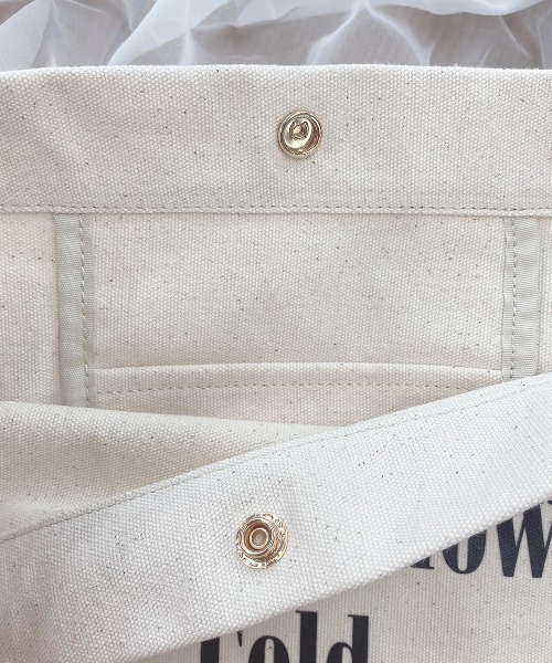 Swankiss(スワンキス)の「UT french girl tote(トートバッグ・レディース・ブラック/ベージュ・FREE)」の12枚目の写真