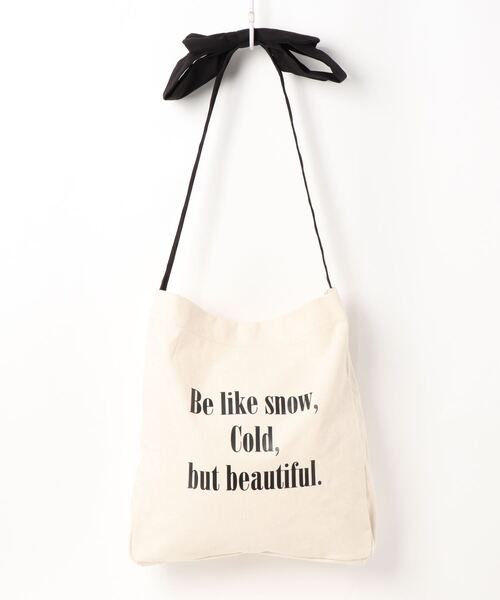Swankiss(スワンキス)の「UT french girl tote(トートバッグ・レディース・ブラック/ベージュ・FREE)」の5枚目の写真